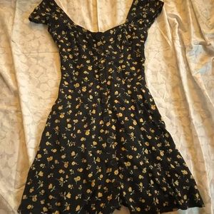 Black Floral sundress